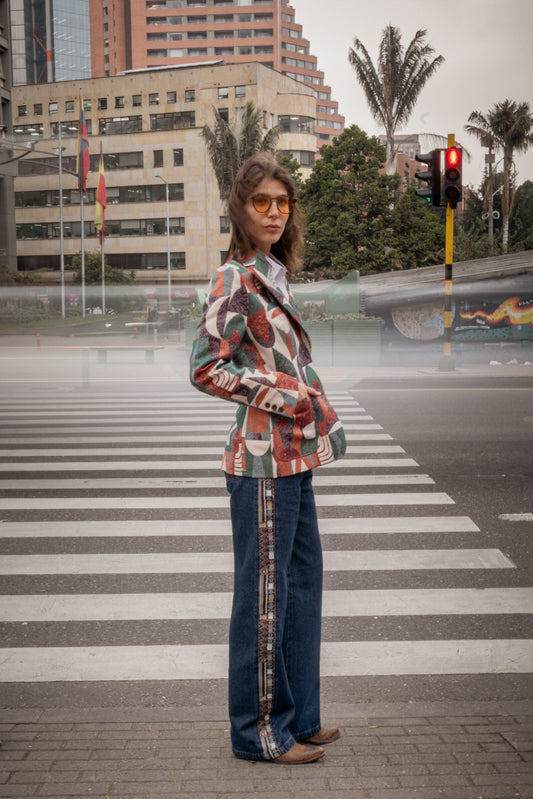 BLAZER SENCILLO REGULAR PETRA COLORS