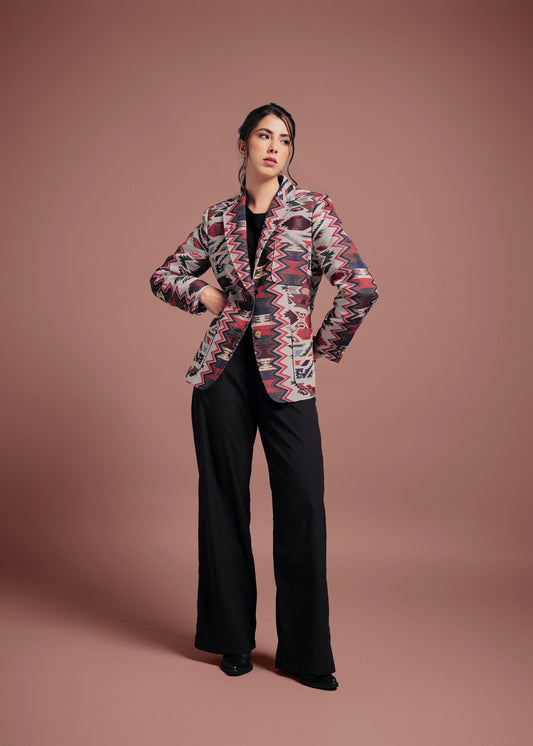 BLAZER SENCILLO REGULAR PETRA BUHO
