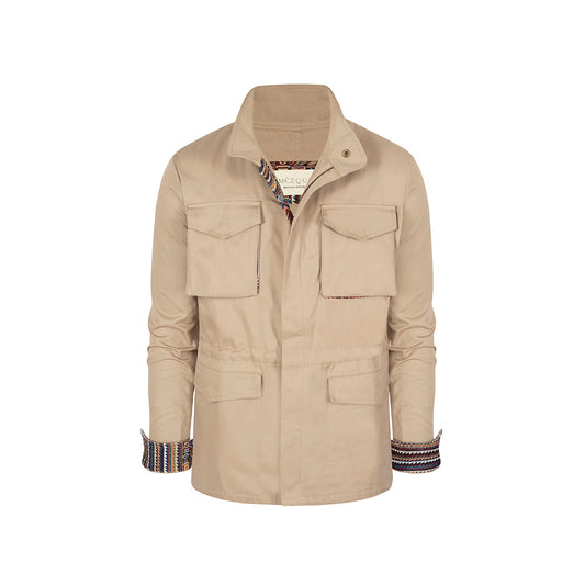 CHAQUETA FIELD REGULAR NASHVILLE CAQUI MULTICOLOR
