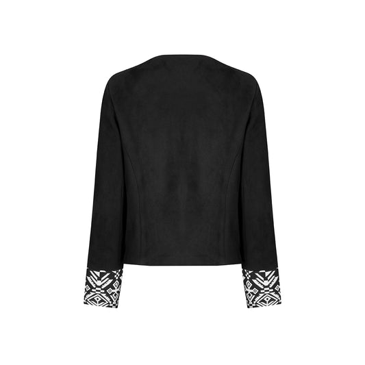 CHAQUETA CLÁSICA REGULAR MADRID NEGRO TRIBAL