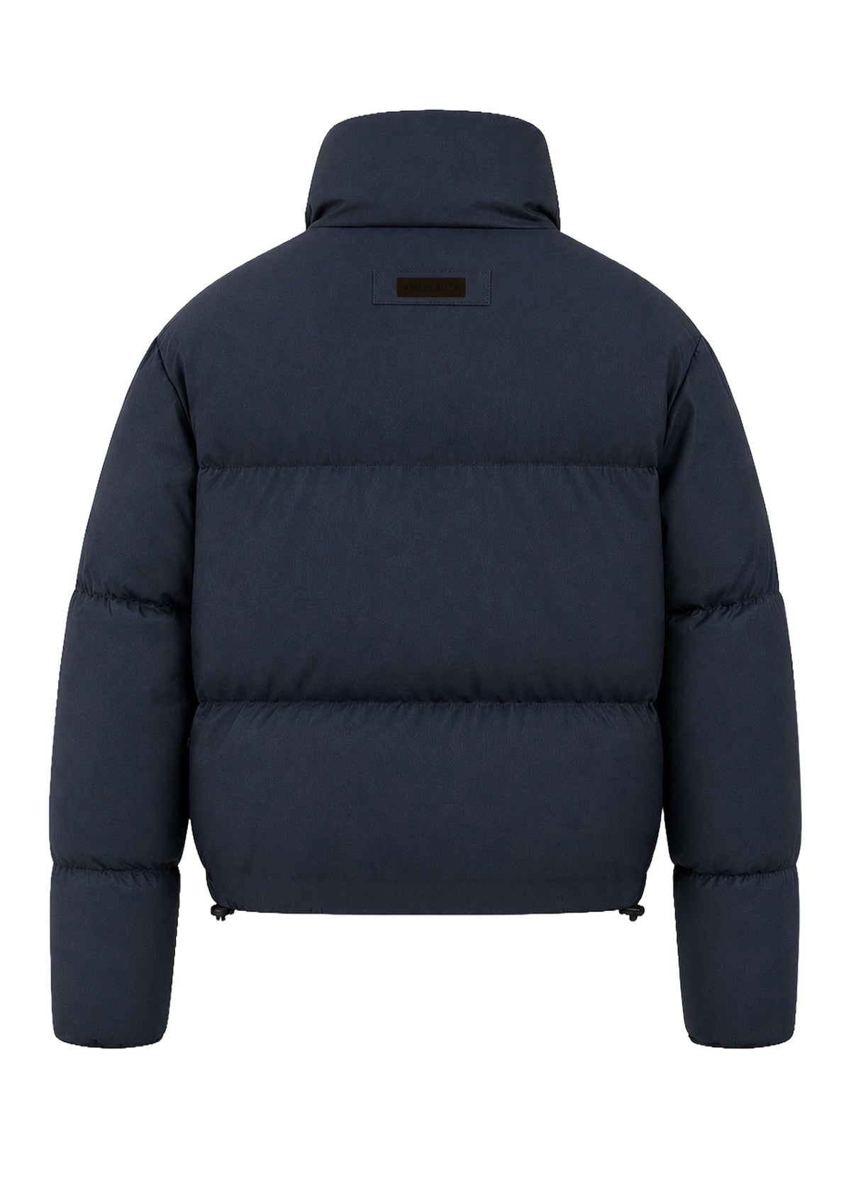 CHAQUETA ACOLCHADA REGULAR QUEBEC AZUL ROMBOS TERRACOTA