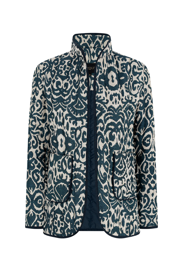 CHAQUETA WORK REGULAR VERONA AZUL INDIA BLUE