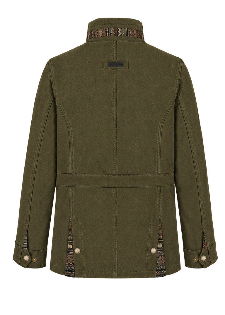 CHAQUETA FIELD REGULAR TUCSON VERDE MULTICOLOR