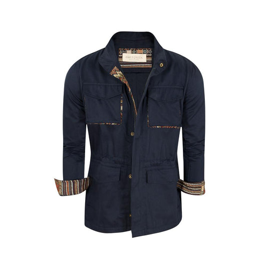 CHAQUETA FIELD REGULAR NASHVILLE AZUL OSCURO MULTICOLOR
