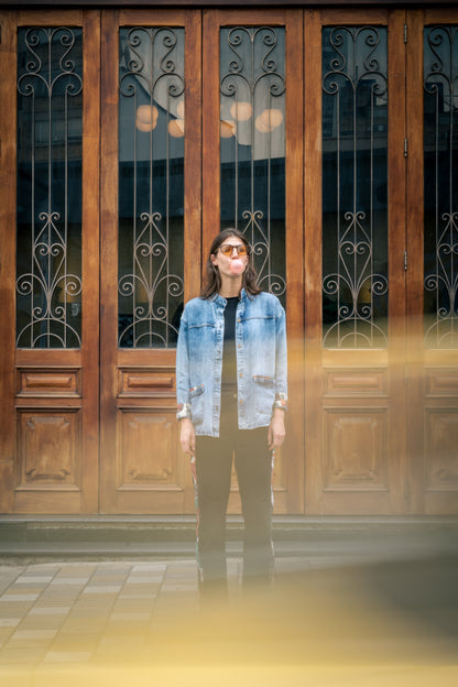 CAMISA OVERSHIRT OVERSIZE TOKYO COLORS
