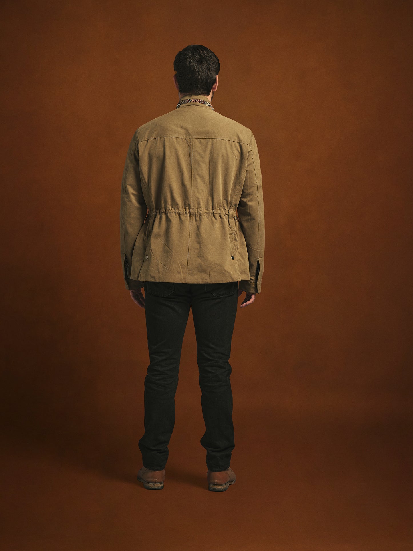 CHAQUETA FIELD REGULAR AUSTIN VERDE OLIVA MULTICOLOR