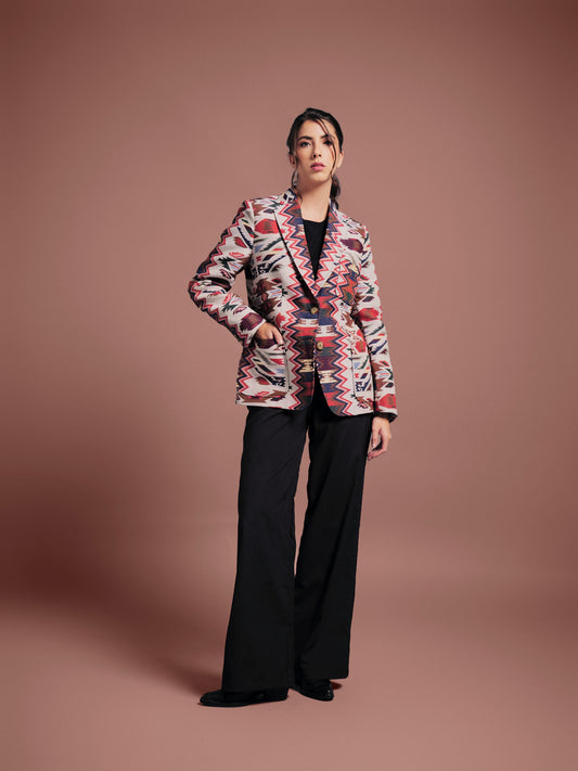 BLAZER SENCILLO REGULAR PETRA BUHO