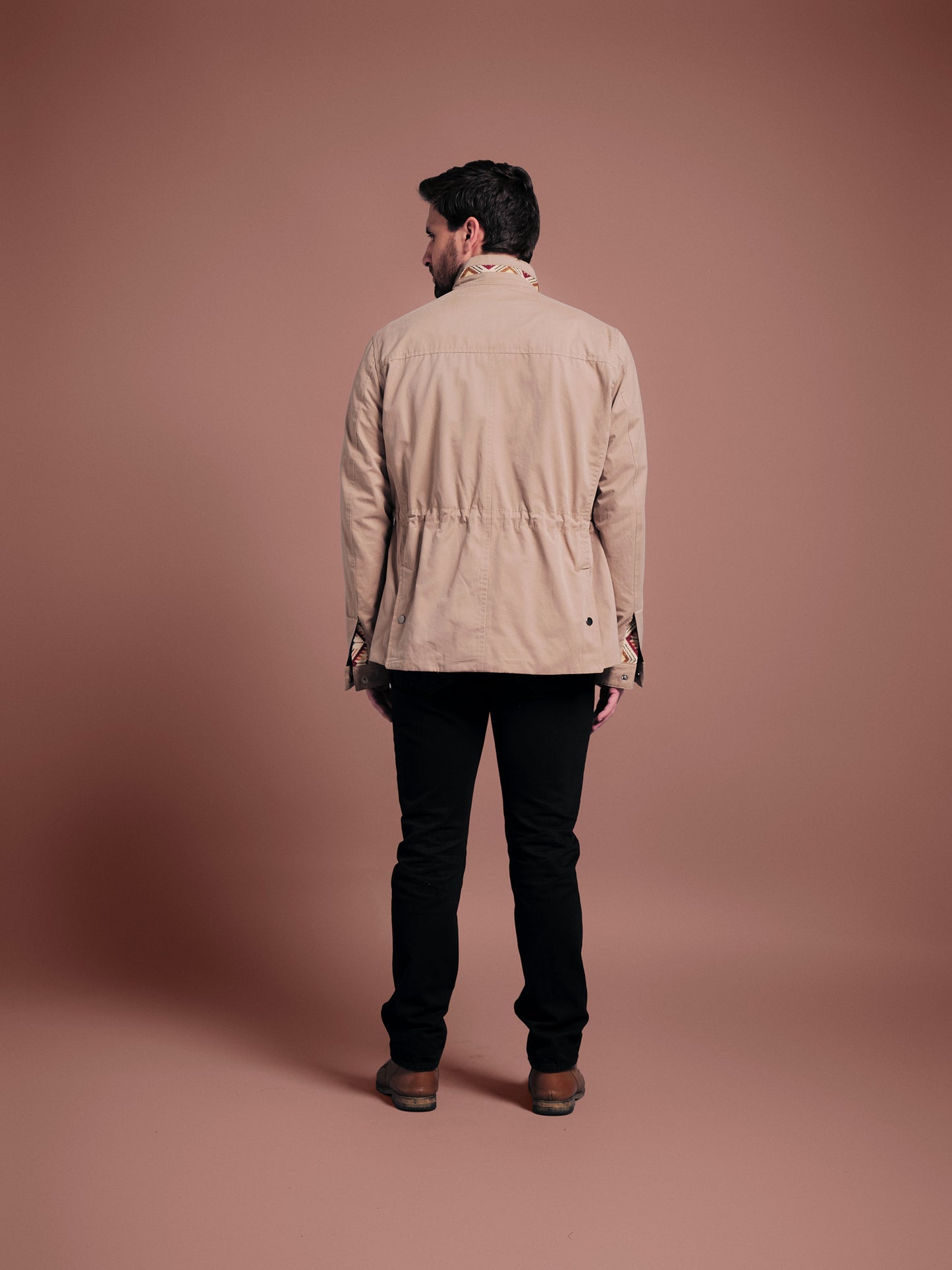 CHAQUETA FIELD REGULAR AUSTIN CAQUI COLORS