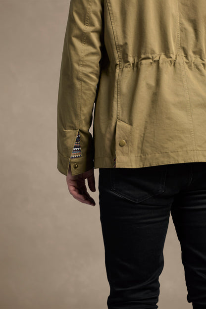 CHAQUETA FIELD REGULAR AUSTIN VERDE OLIVA MULTICOLOR