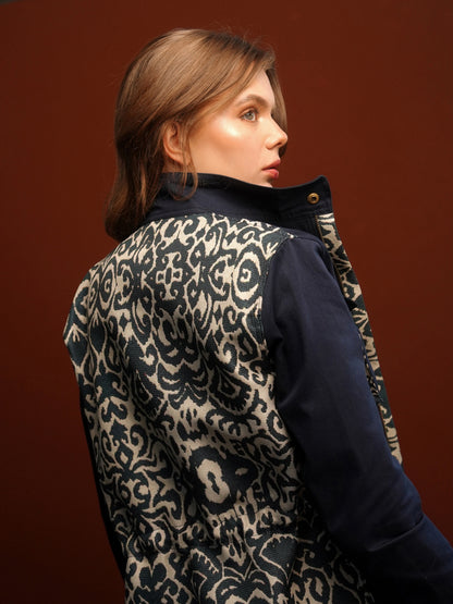 CHAQUETA FIELD REGULAR BRUSELAS AZUL OSCURO INDIA BLUE