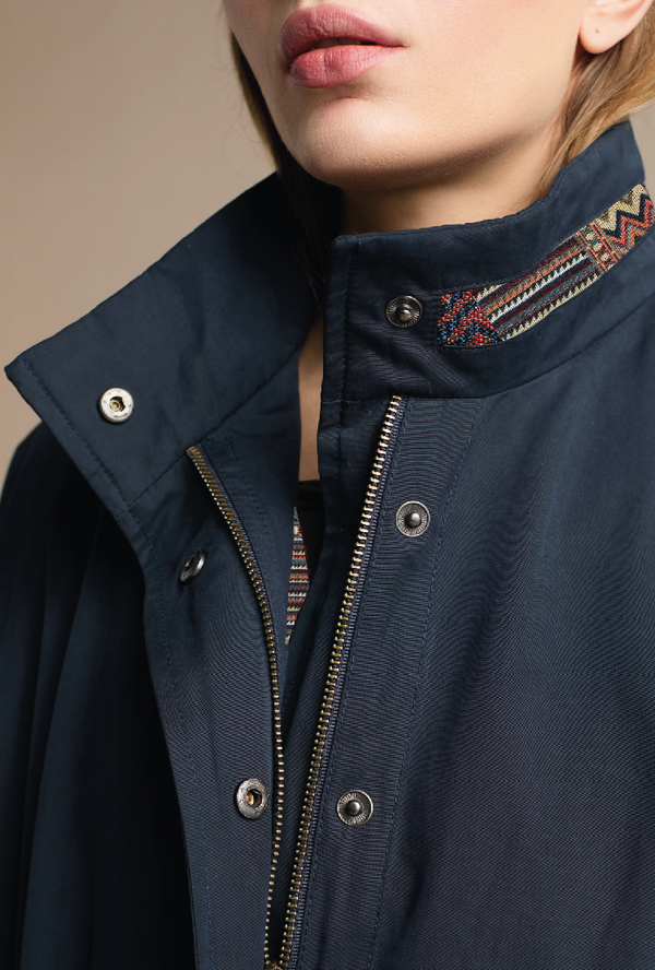 Capa water proof navy multicolor Inti