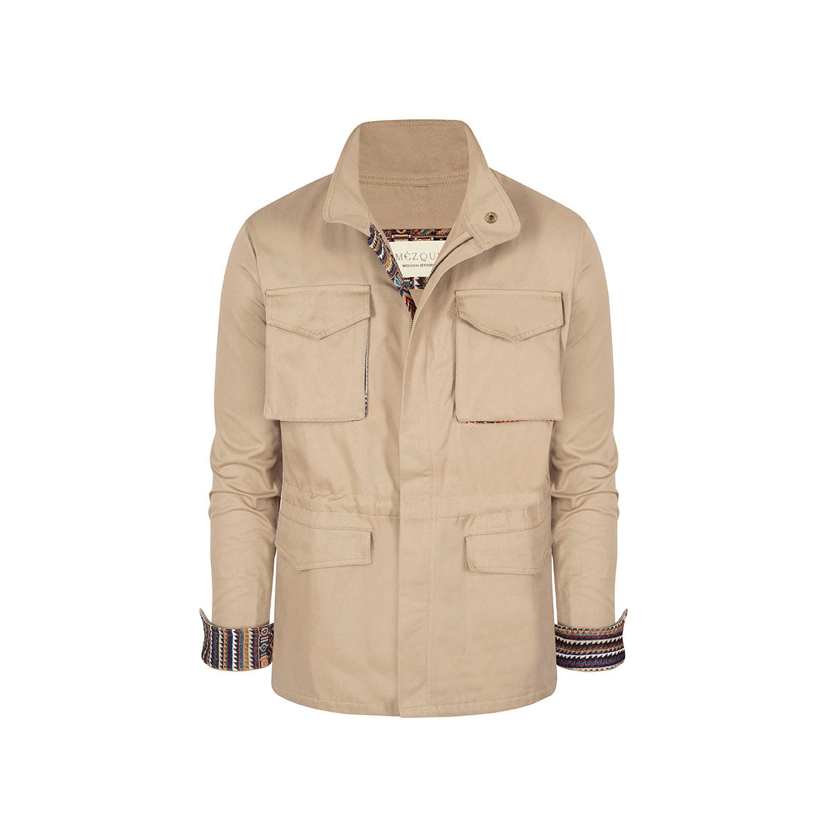 CHAQUETA FIELD REGULAR NASHVILLE CAQUI MULTICOLOR