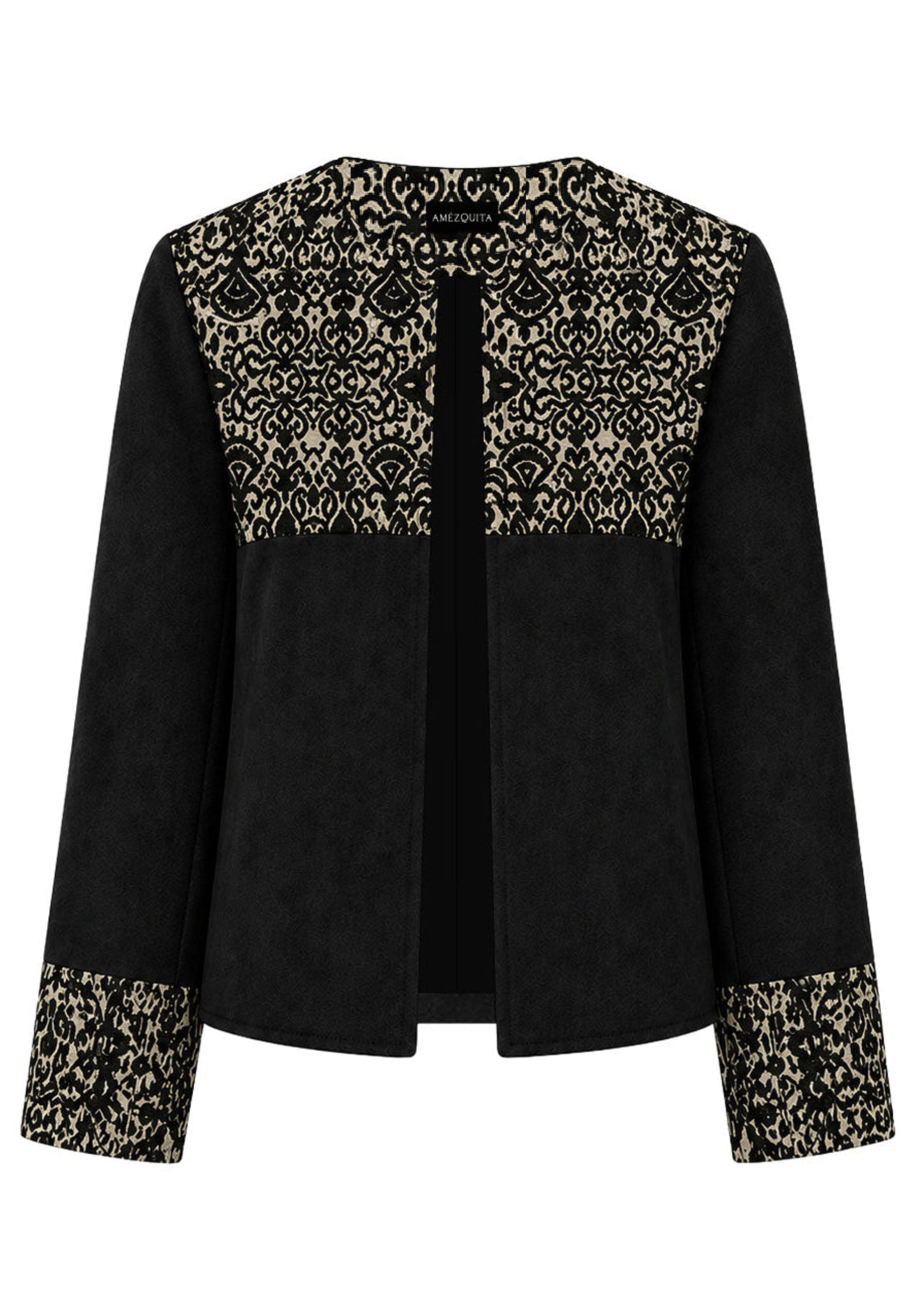 CHAQUETA CLÁSICA REGULAR MADRID NEGRO INDIA NEGRO