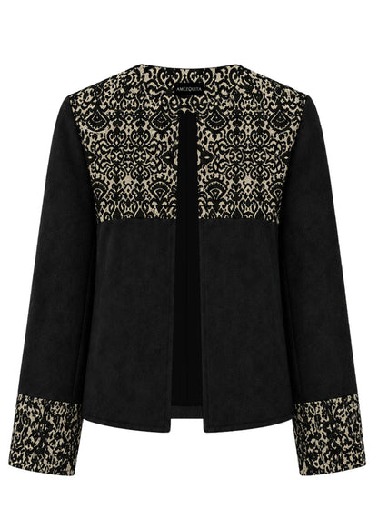 CHAQUETA CLÁSICA REGULAR MADRID NEGRO INDIA NEGRO