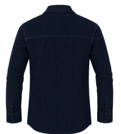 CAMISA CLASICA REGULAR NEW YORK AZUL OSCURO PALM TROPICARIO