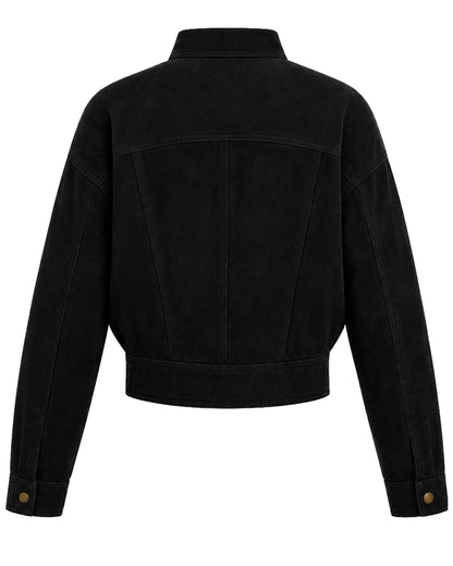 CHAQUETA BOMBER REGULAR LISBOA NEGRO INDIA NEGRO