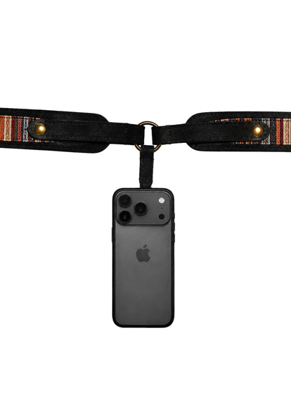 ACCESORIO STRAP REGULAR CRETA NEGRO RAYAS