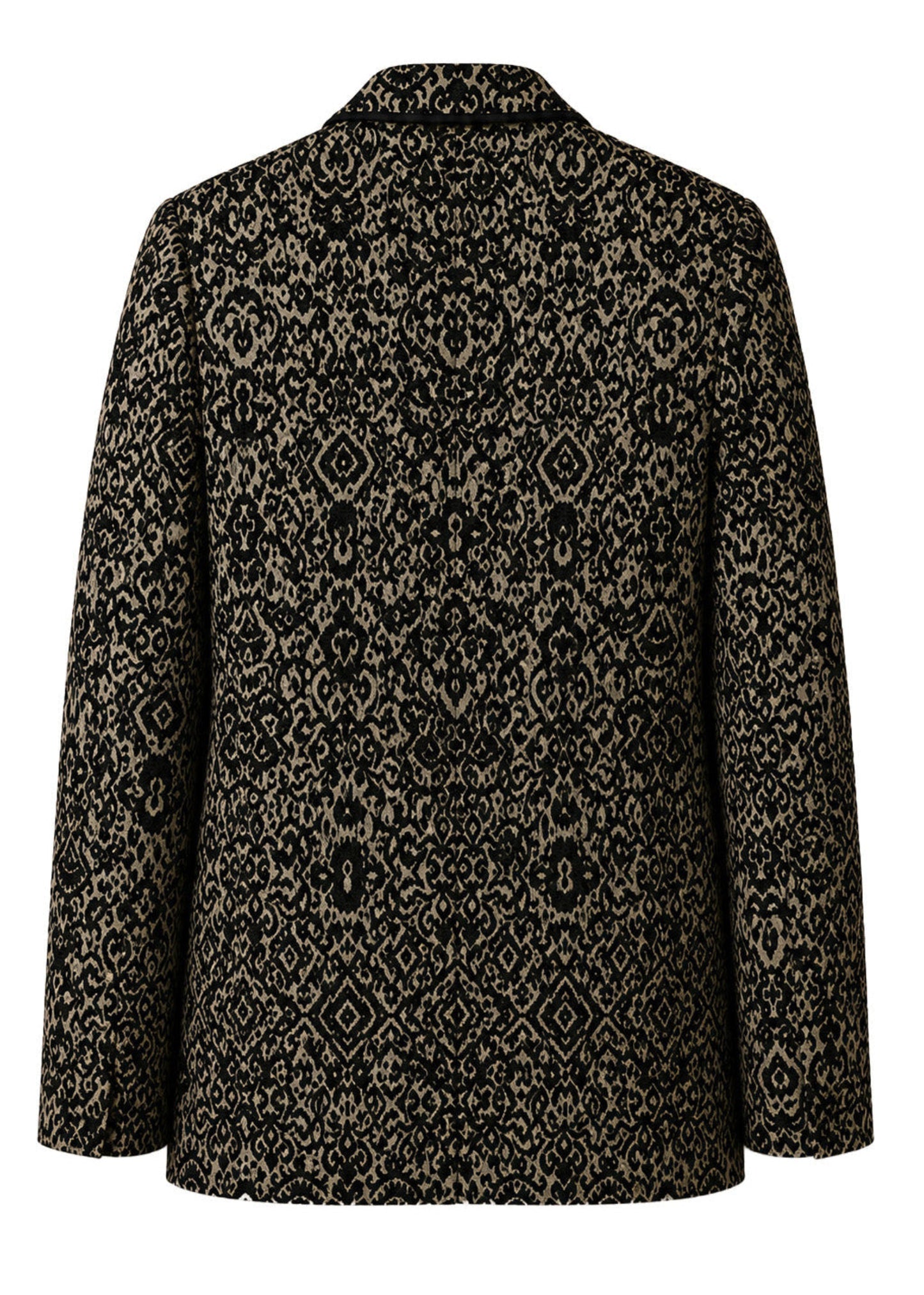 BLAZER SENCILLO REGULAR PETRA INDIA NEGRO