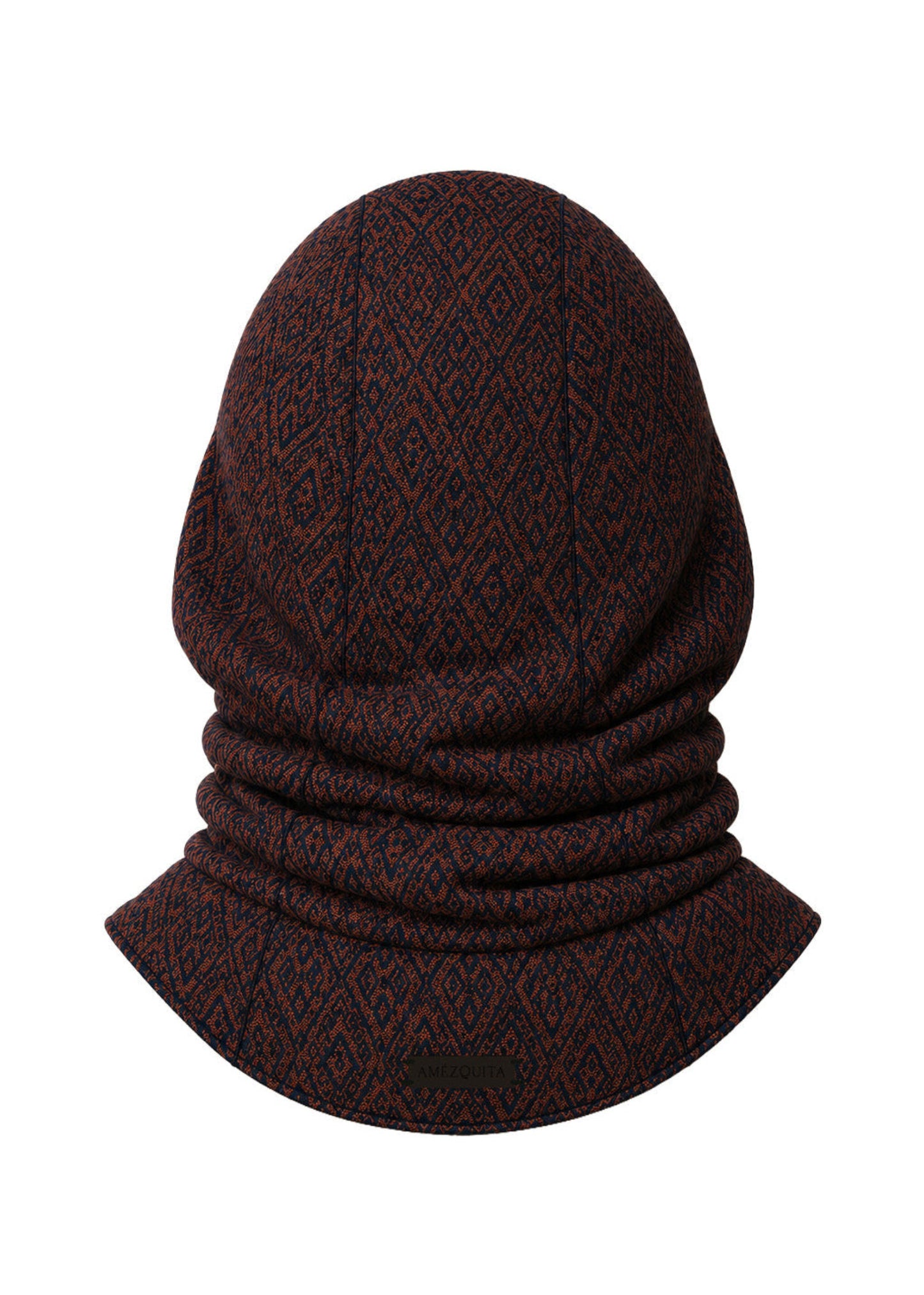 BALACLAVA MONTREAL ROMBOS TERRACOTA