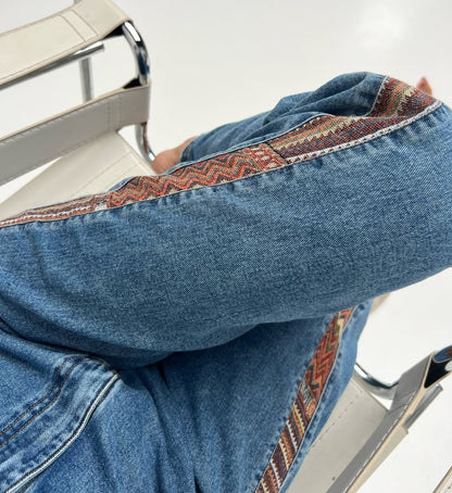 JEAN REGULAR FIT LOLA AZUL CLARO MULTICOLOR