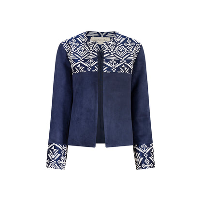 CHAQUETA CLÁSICA REGULAR MADRID AZUL TRIBAL