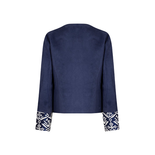 CHAQUETA CLÁSICA REGULAR MADRID AZUL TRIBAL