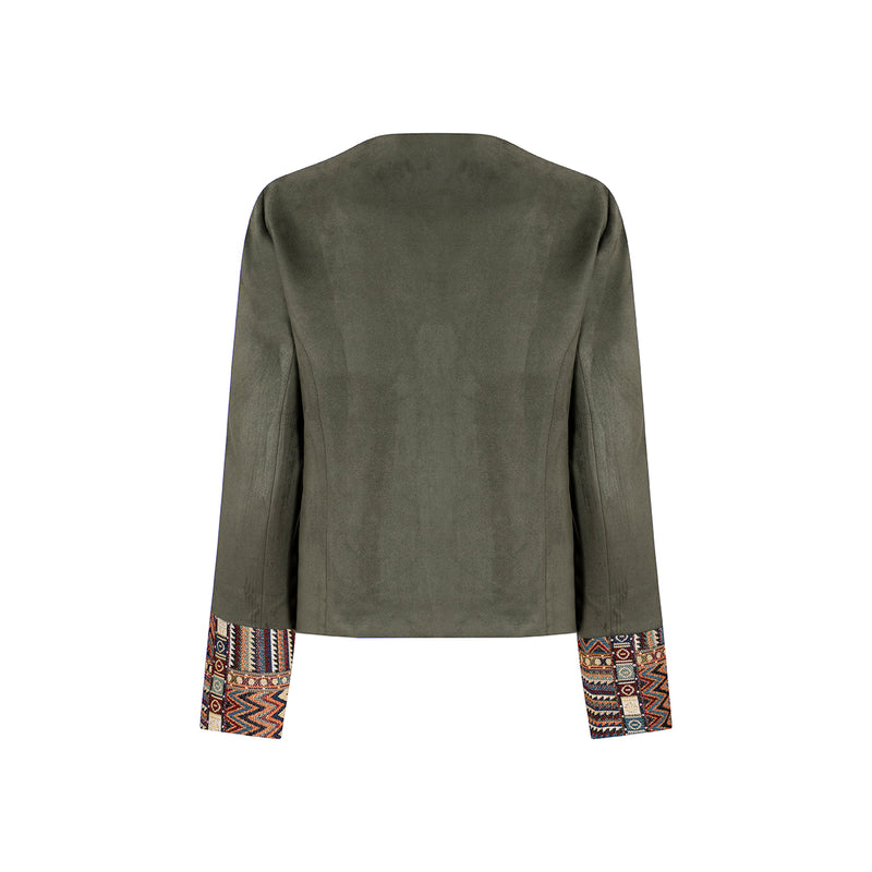MARIE JACKET OLIVE GREEN