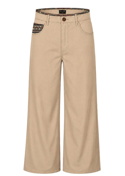 PANTALÓN CLÁSICO REGULAR CHICAGO CAQUI MULTICOLOR