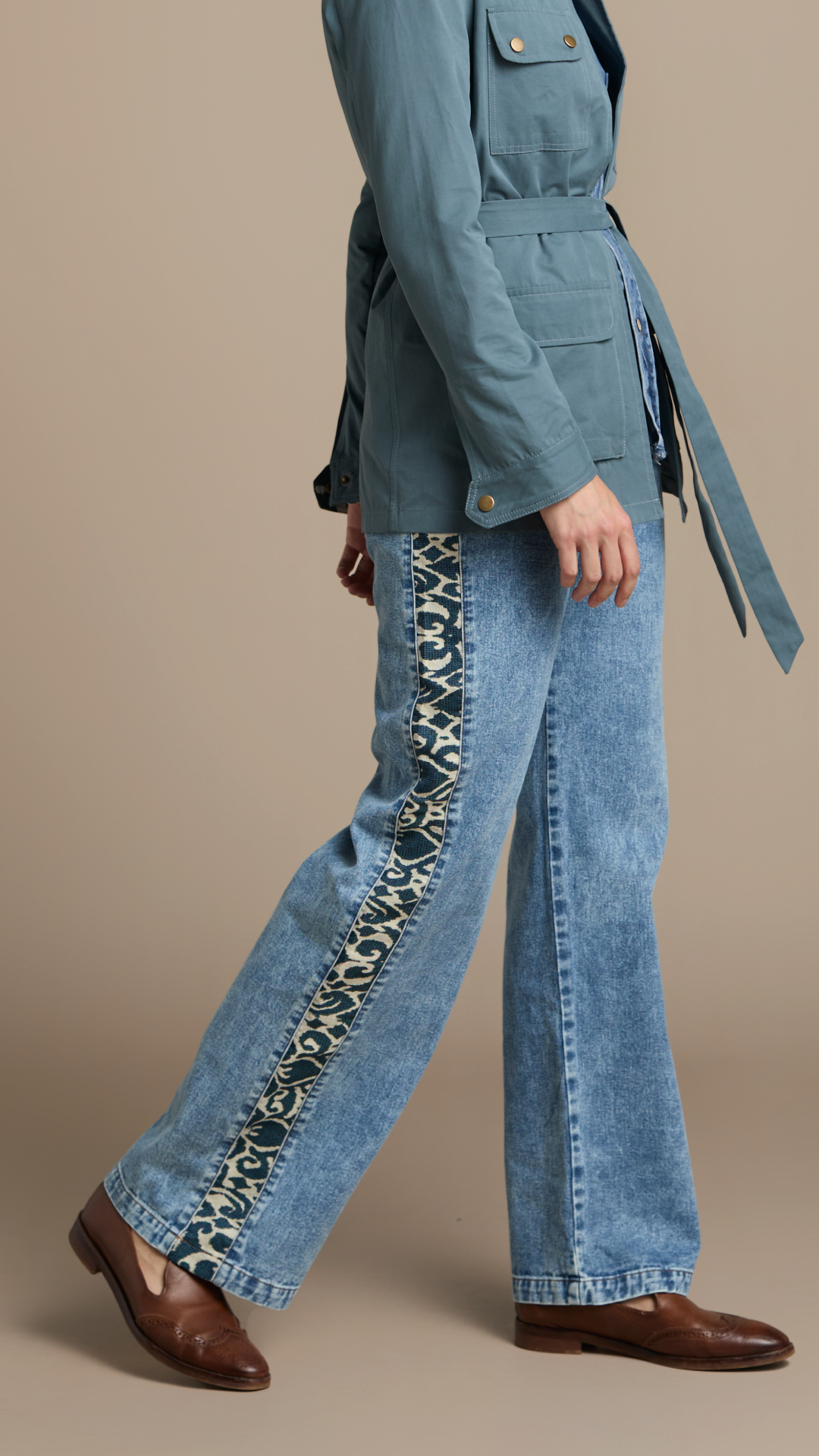 JEAN REGULAR FIT LOLA AZUL CLARO INDIA BLUE