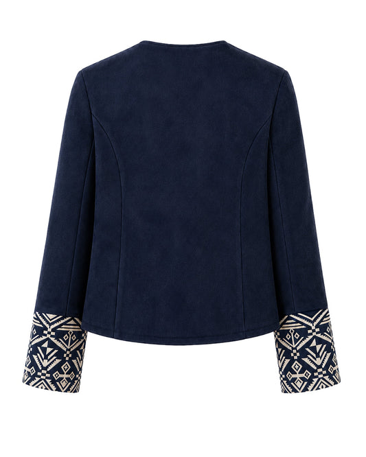 CHAQUETA CLÁSICA REGULAR MADRID AZUL TRIBAL