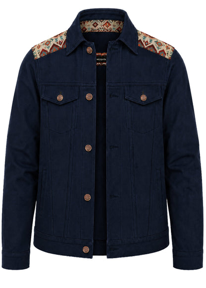 CHAQUETA CRUISE REGULAR OSLO AZUL OSCURO CACTUS