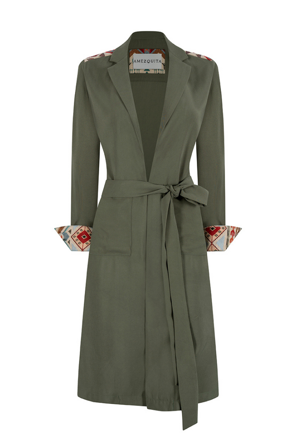 Trench coat olive Olivia