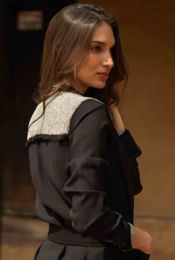 Trench coat negro Olivia