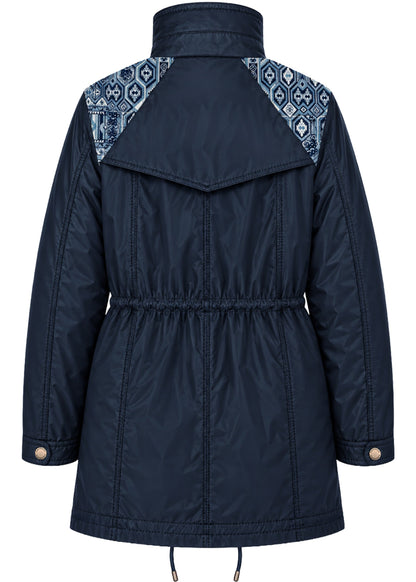 CHAQUETA FIELD REGULAR BERLIN AZUL OSCURO PALM TROPICARIO