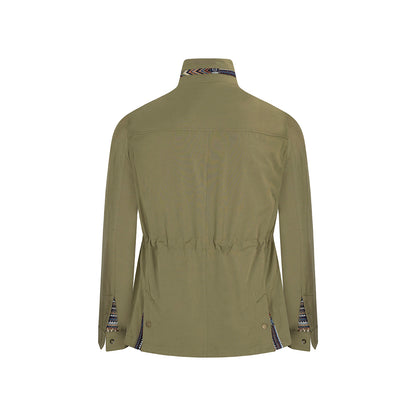 CHAQUETA FIELD REGULAR AUSTIN VERDE OLIVA MULTICOLOR