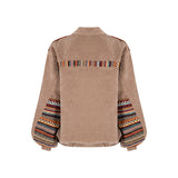 BOMBER CORDUROY KHAKI JACKET