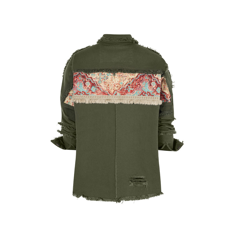 MARTINA SHACKET OLIVE GREEN