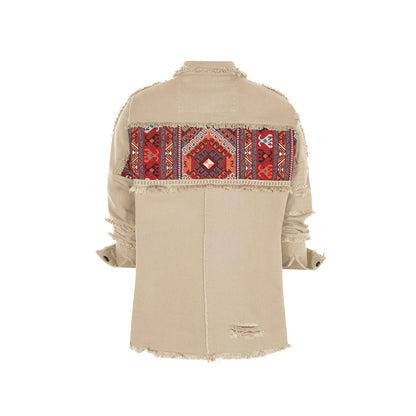 CAMISA OVERSHIRT REGULAR DALLAS CAQUI PERSA