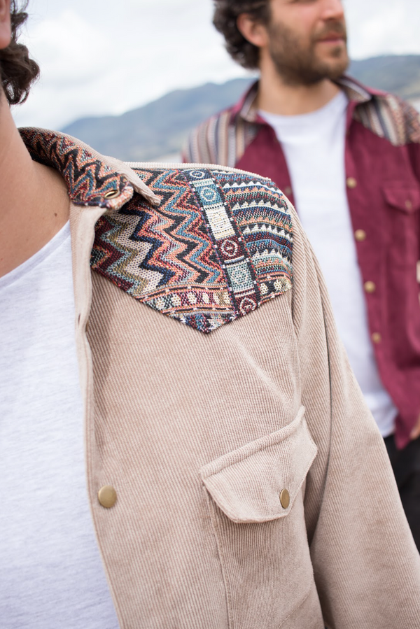 Bob Corduroy Men's Shirt TAN