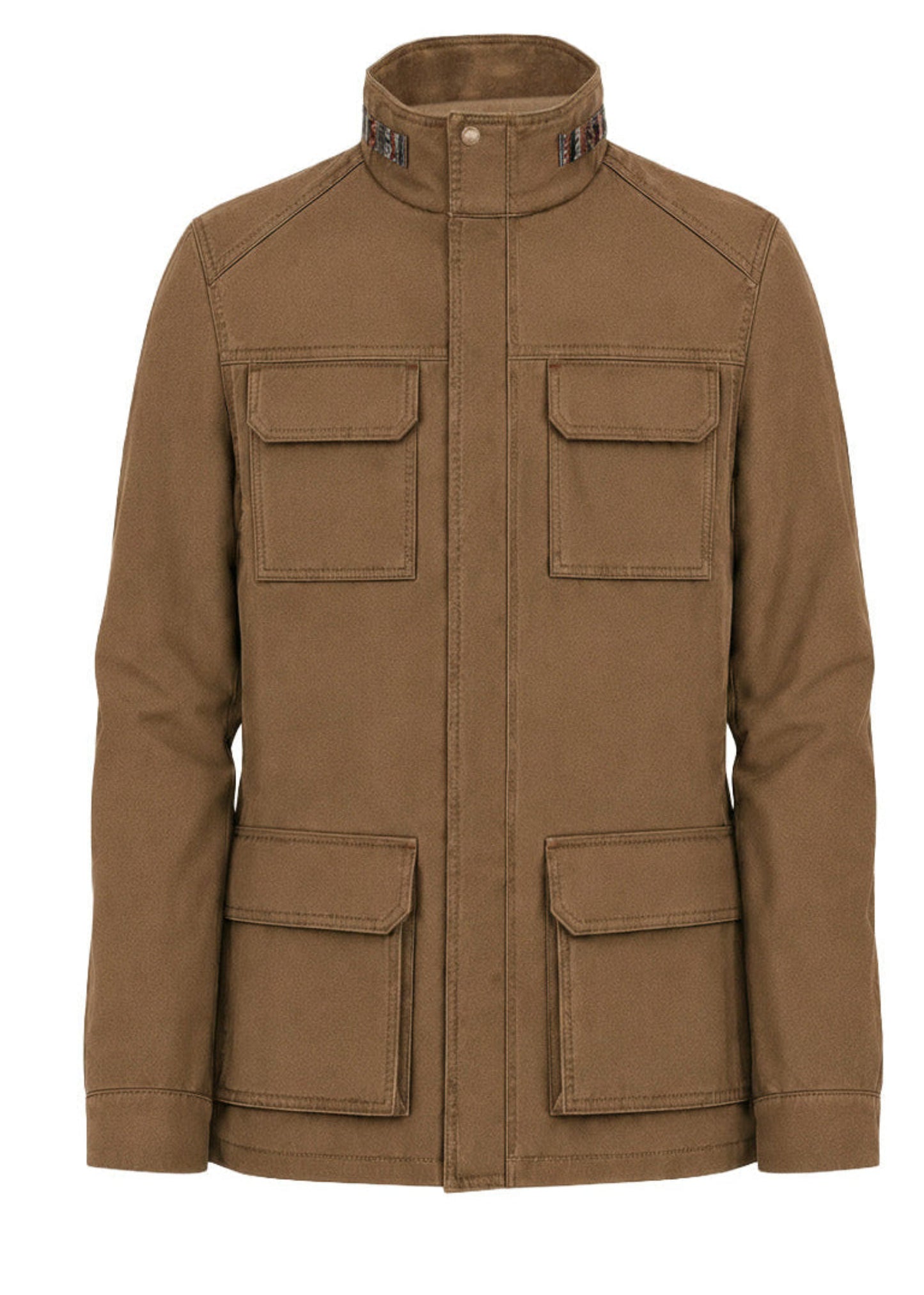 CHAQUETA FIELD REGULAR TUCSON CAQUI  MULTICOLOR