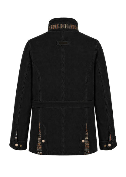 CHAQUETA FIELD REGULAR TUCSON NEGRO  MULTICOLOR