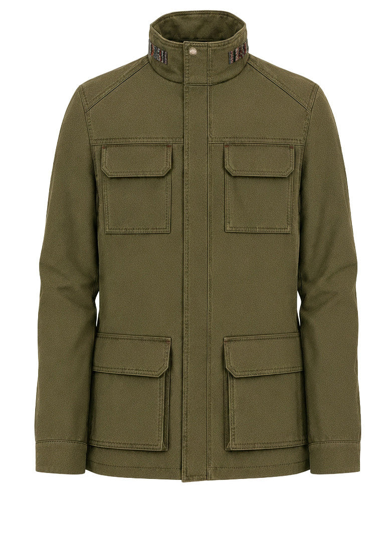 CHAQUETA FIELD REGULAR TUCSON VERDE  MULTICOLOR