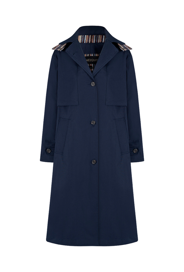 Trench coat navy Unku