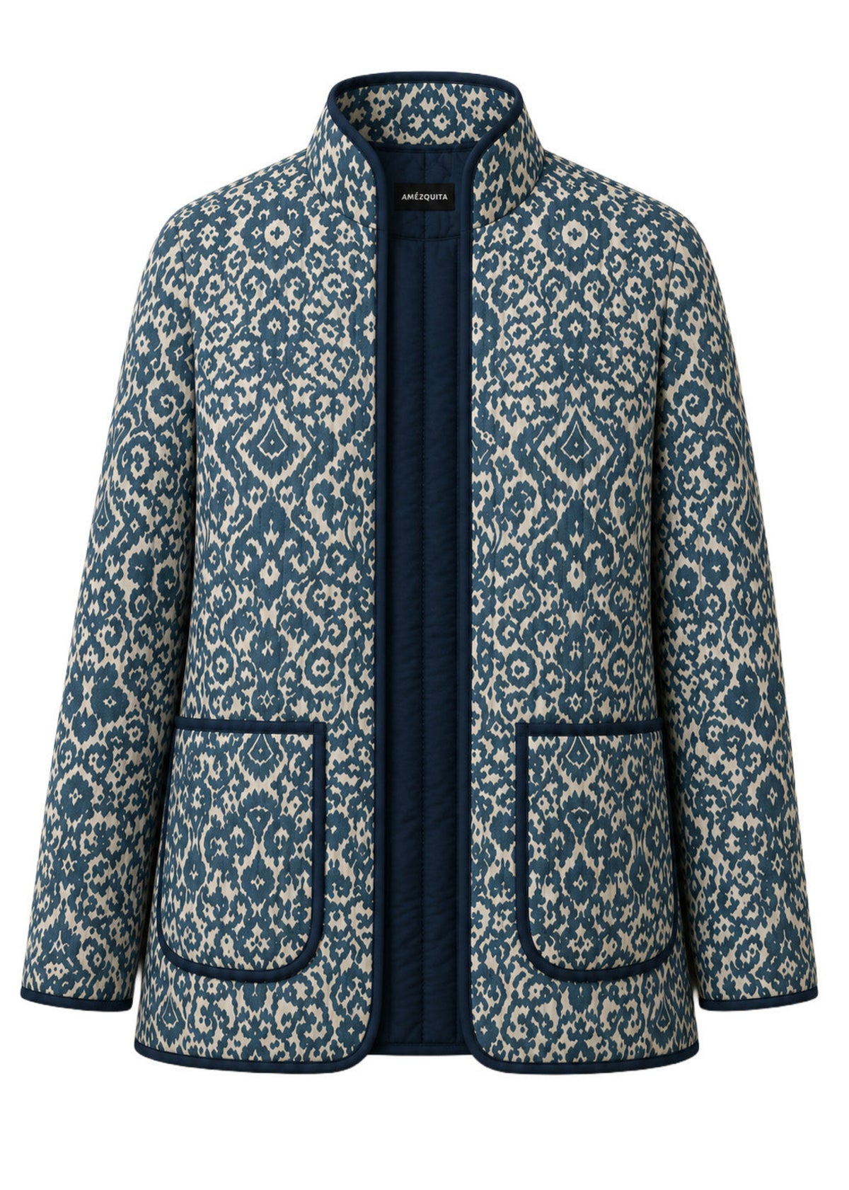 CHAQUETA WORK REGULAR VERONA AZUL INDIA BLUE