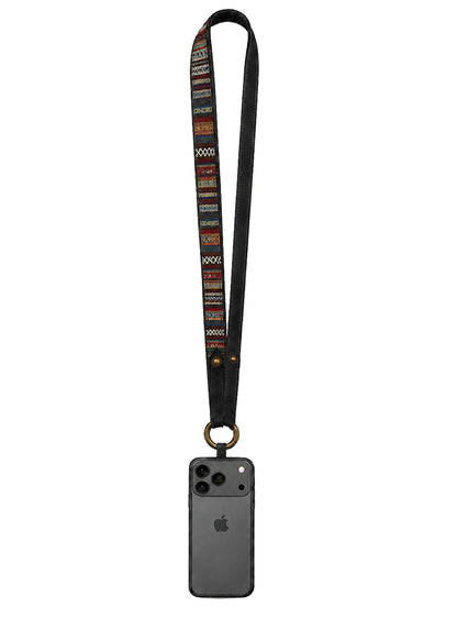 ACCESORIO STRAP REGULAR CRETA NEGRO RAYAS