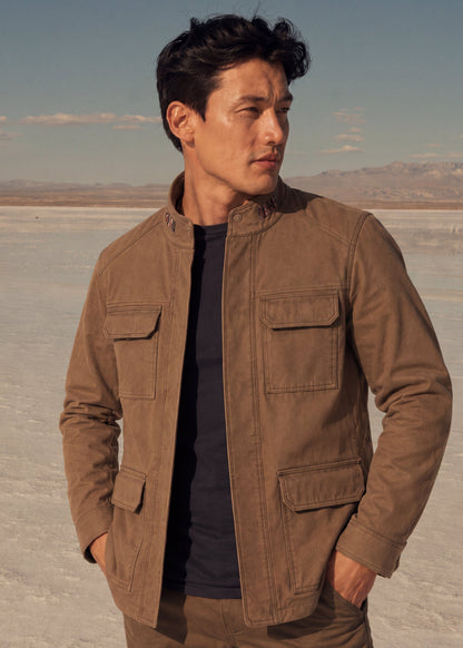 CHAQUETA FIELD REGULAR TUCSON CAQUI  MULTICOLOR