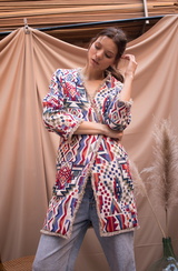 EVA COAT BLUE