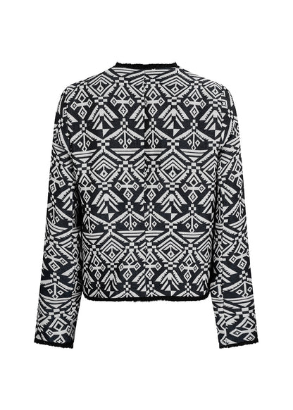 CHAQUETA CLÁSICA REGULAR BURGOS NEGRO TRIBAL BLACK