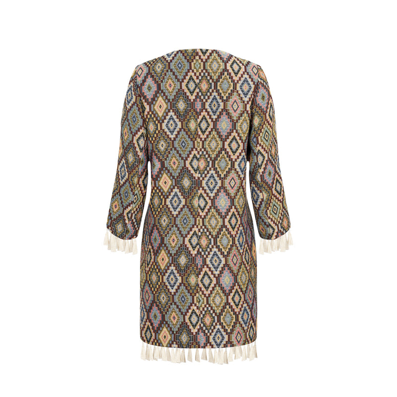 EVA COAT OLIVE GREEN