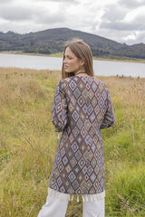 EVA COAT OLIVE GREEN